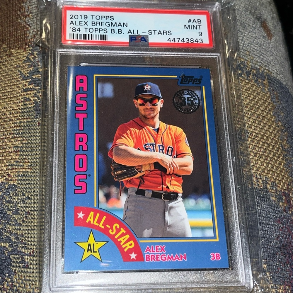 2019 Topps Series 2 '84 ALEX BREGMAN All-Star Insert PSA 9 Houston Astros